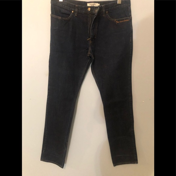 パンツ Ballsybrothers_offcial Rayon Baggy denim Overdyed wide baggy rayon summer denim – YZ